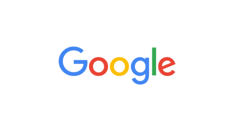 Logo van Google met kleurrijke letters in blauw, rood, geel en groen.